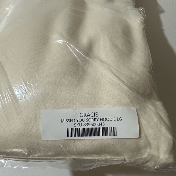 Gracie Abrams I Miss You I'm Sorry Hoodie - Picture 3 of 4